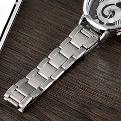 Casual Music Notes Stainless Steel Watches