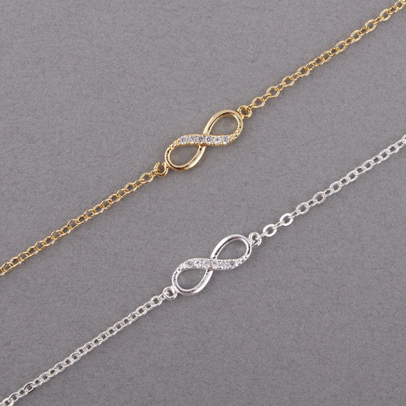 New Fashion Number 8 Chain Bracelet