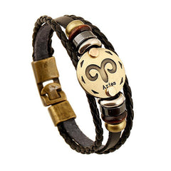 12 Constellations Zodiac Bracelet 2018