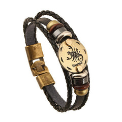 12 Constellations Zodiac Bracelet 2018