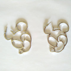 New Fashion Cute Alloy Mickey / Donald / Minnie Earrings