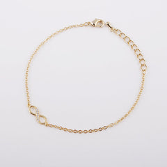 New Fashion Number 8 Chain Bracelet
