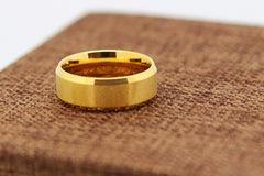 Stainless Steel Black Ring