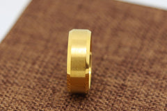 Stainless Steel Black Ring