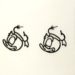 New Fashion Cute Alloy Mickey / Donald / Minnie Earrings