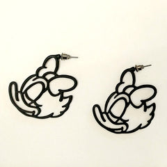 New Fashion Cute Alloy Mickey / Donald / Minnie Earrings