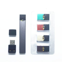 HOT! PROMOTION PACKAGE (E-Cigarette Starter Kit with 4 Pieces Cartridge Pods + Charger)