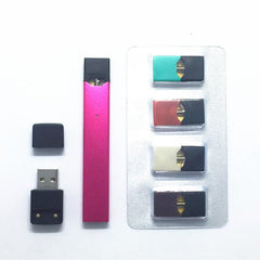 HOT! PROMOTION PACKAGE (E-Cigarette Starter Kit with 4 Pieces Cartridge Pods + Charger)